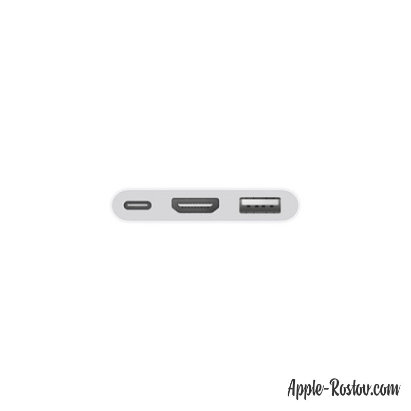 Многопортовый цифровой AV-адаптер USB-C Многопортовый цифровой AV-адаптер USB-C