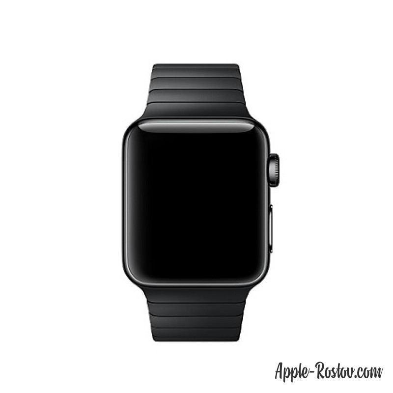 Блочный браслет цвета "чёрный космос" (для корпуса 38 мм) Блочный браслет цвета "чёрный космос" (для корпуса 38 мм)