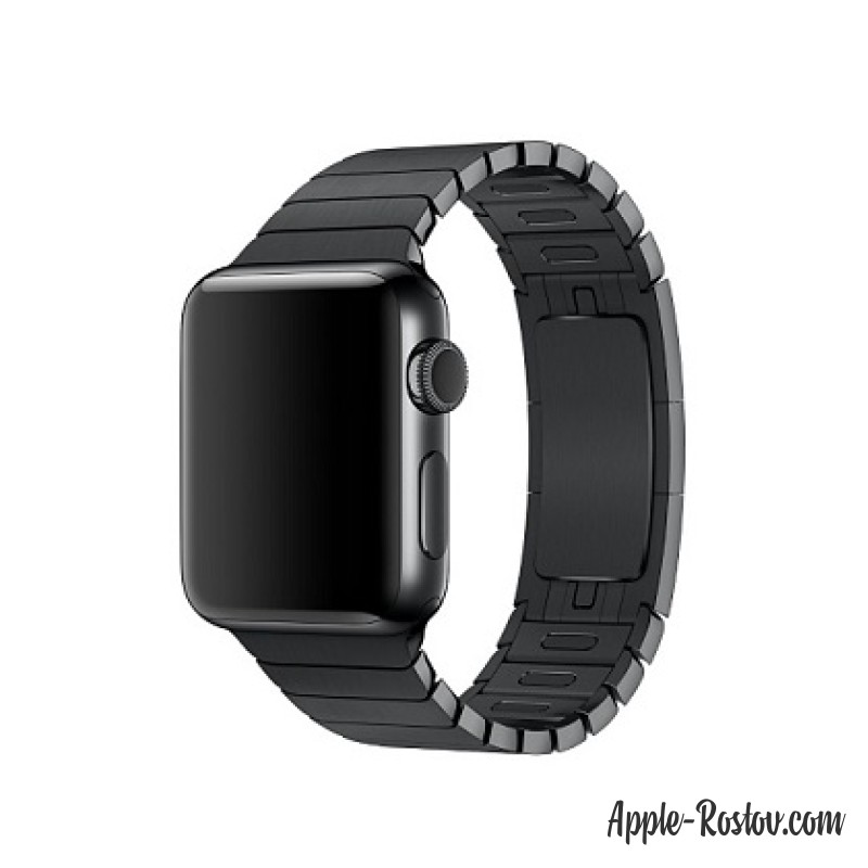 Блочный браслет цвета "чёрный космос" (для корпуса 38 мм) Блочный браслет цвета "чёрный космос" (для корпуса 38 мм)