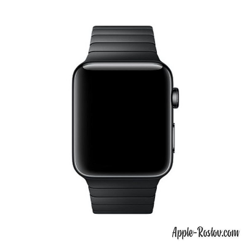 Блочный браслет цвета "чёрный космос" (для корпуса 42 мм) Блочный браслет цвета "чёрный космос" (для корпуса 42 мм)