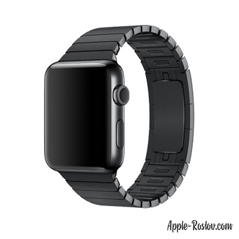 Блочный браслет цвета "чёрный космос" (для корпуса 42 мм) Блочный браслет цвета "чёрный космос" (для корпуса 42 мм)