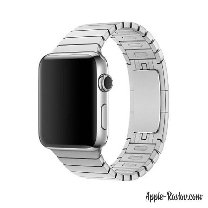 Блочный браслет серебристого цвета (для корпуса 42 мм) Блочный браслет серебристого цвета (для корпуса 42 мм)