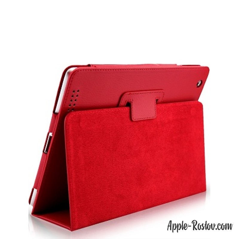 Кожаный чехол красного цвета Кожаный чехол красного цвета