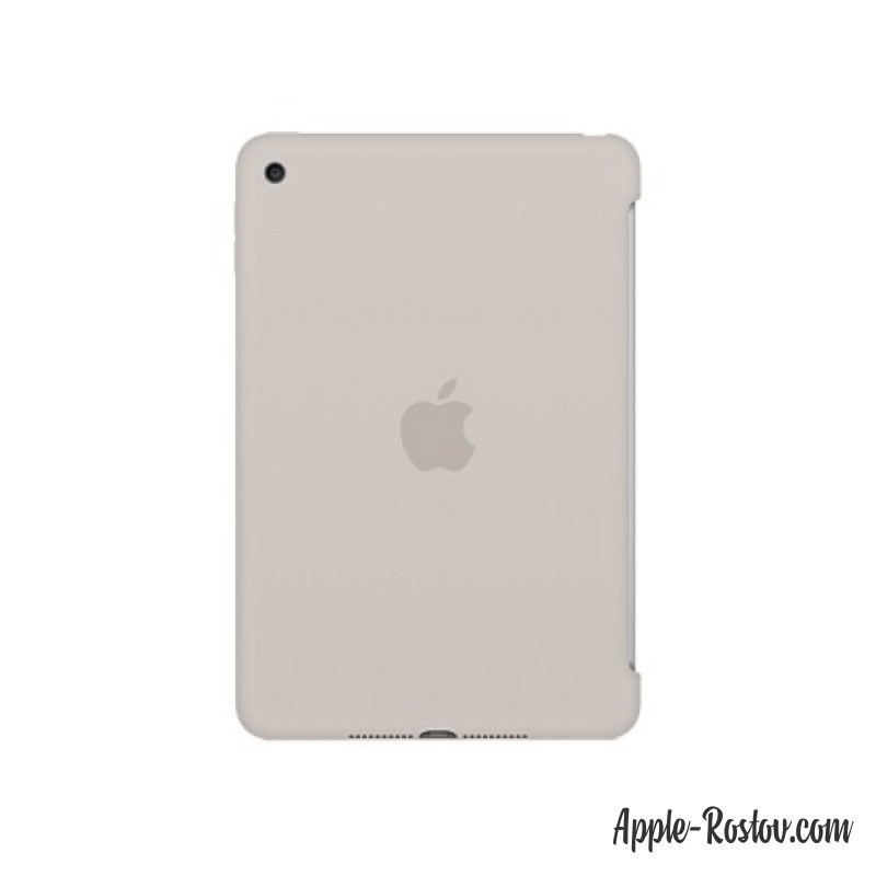 Силиконовый чехол для iPad mini 4 бежевого цвета