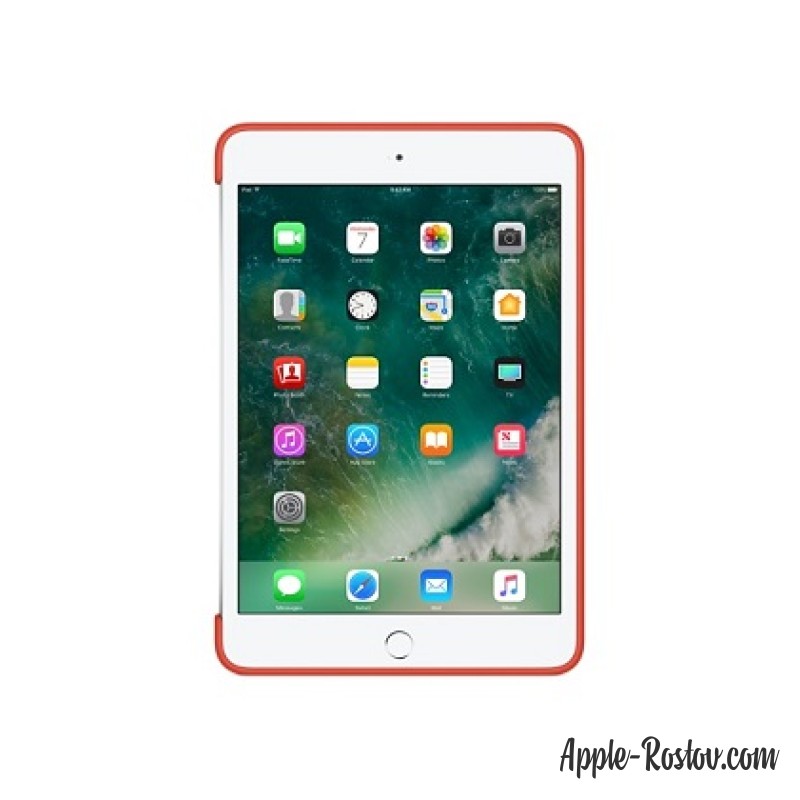 Силиконовый чехол для iPad mini 4 оранжевого цвета Силиконовый чехол для iPad mini 4 оранжевого цвета