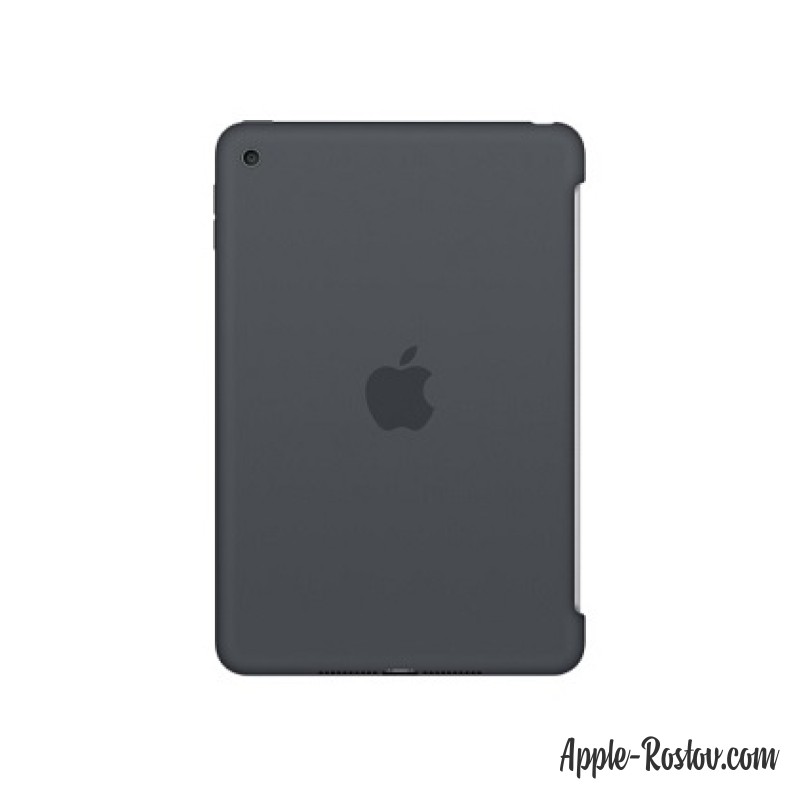 Силиконовый чехол для iPad mini 4 угольно-серого цвета Силиконовый чехол для iPad mini 4 угольно-серого цвета
