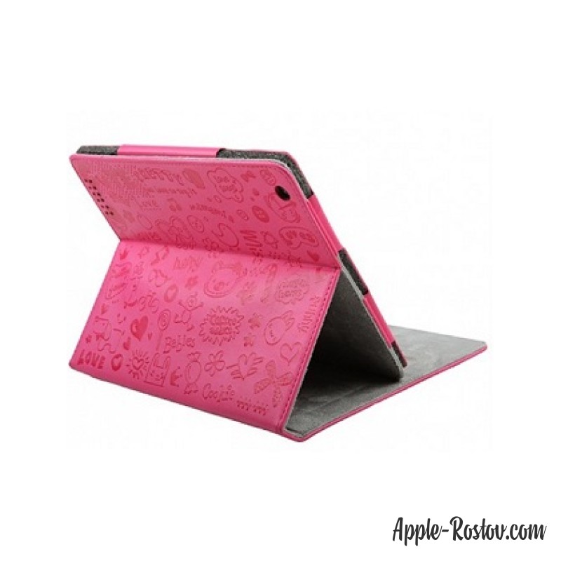 Чехол с рисунком розового цвета Чехол с рисунком розового цвета