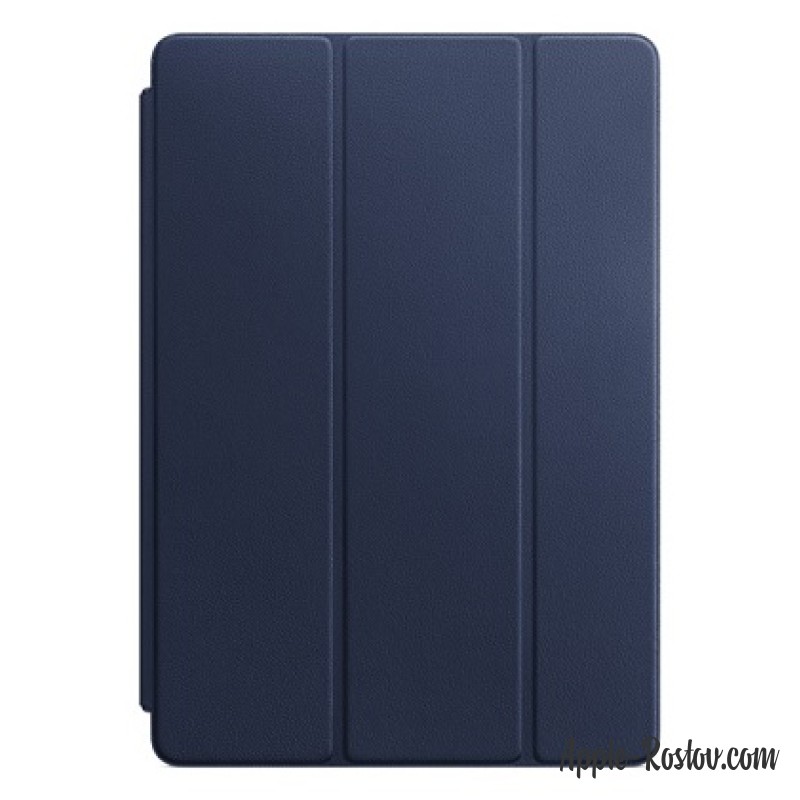 Кожаная обложка Smart Cover для iPad Pro 10.5 тёмно-синего цвета Кожаная обложка Smart Cover для iPad Pro 10.5 тёмно-синего цвета