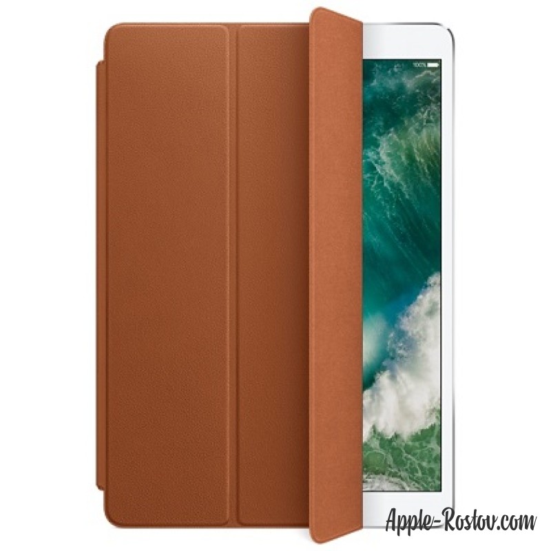 Кожаная обложка Smart Cover для iPad Pro 10.5 золотисто-коричневого цвета Кожаная обложка Smart Cover для iPad Pro 10.5 золотисто-коричневого цвета