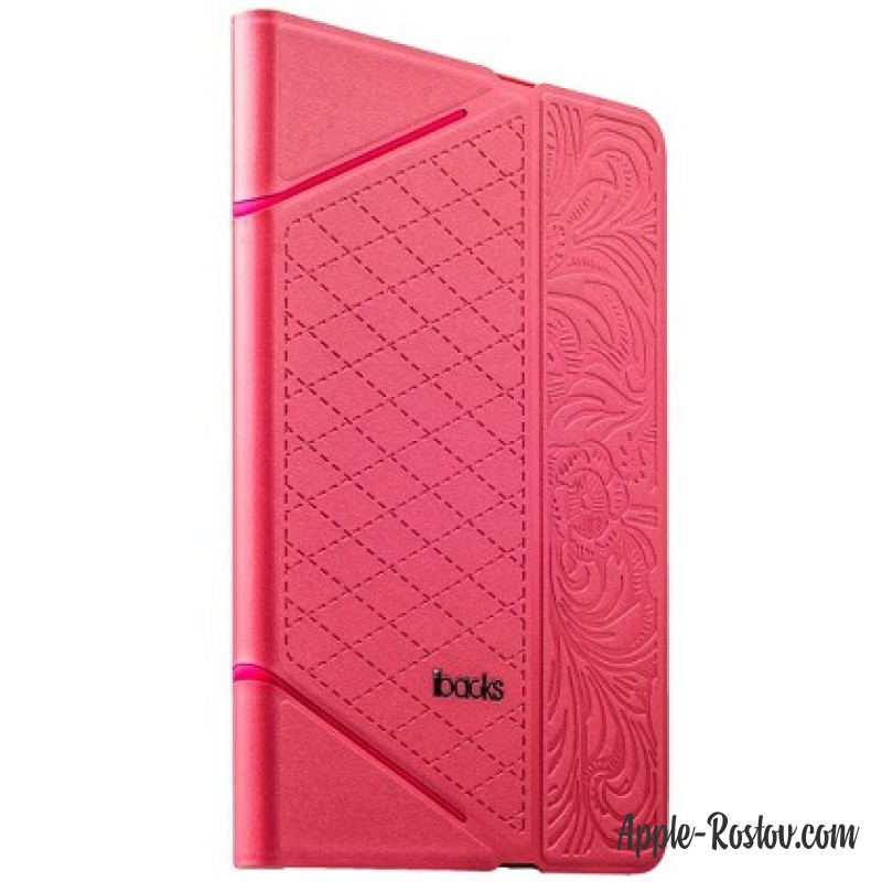 Чехол розового цвета с цветочным узором Чехол розового цвета с цветочным узором