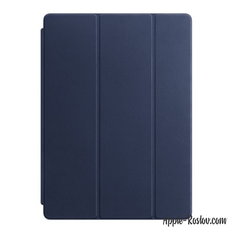Кожаная обложка Smart Cover для iPad Pro 12.9 тёмно-синего цвета Кожаная обложка Smart Cover для iPad Pro 12.9 тёмно-синего цвета