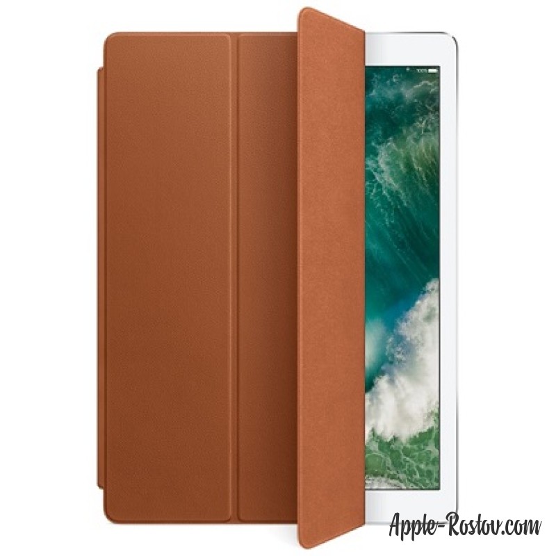 Кожаная обложка Smart Cover для iPad Pro 12.9 золотисто-коричневого цвета Кожаная обложка Smart Cover для iPad Pro 12.9 золотисто-коричневого цвета