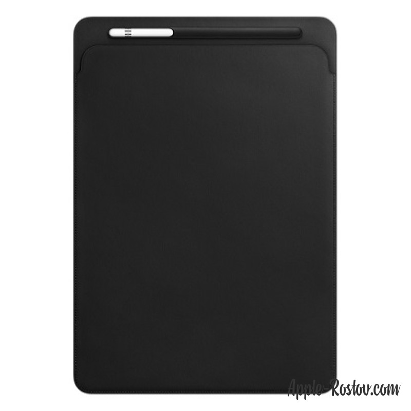 Кожаный чехол-футляр для iPad Pro 12.9 чёрного цвета Кожаный чехол-футляр для iPad Pro 12.9 чёрного цвета