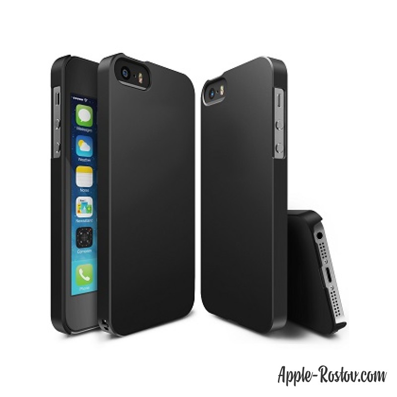 Чехол чёрного цвета без логотипов Чехол чёрного цвета без логотипов