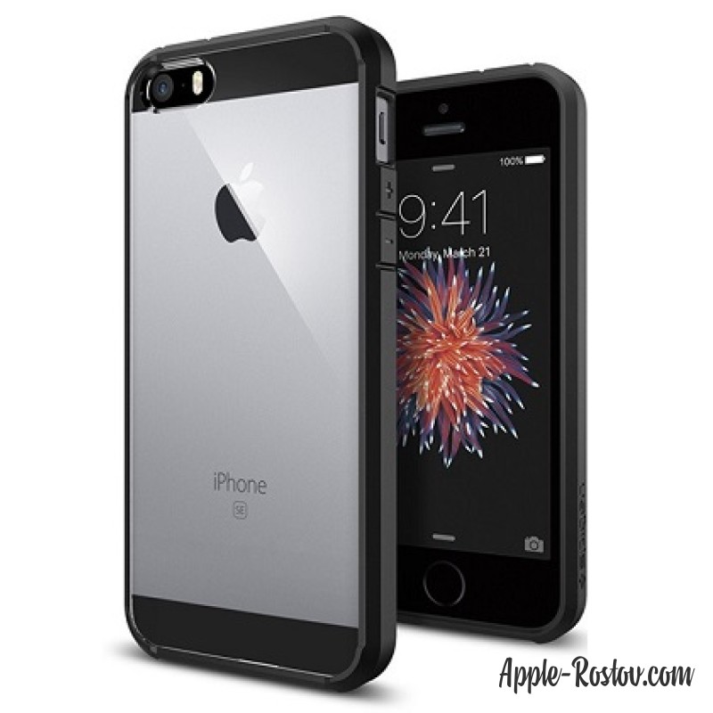 Прозрачный бампер с чёрной рамкой Прозрачный бампер с чёрной рамкой