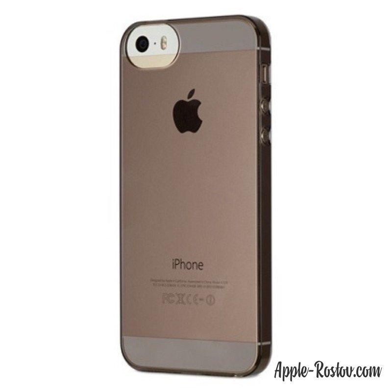 Силиконовый чехол с дымчатым оттеннком Силиконовый чехол с дымчатым оттеннком