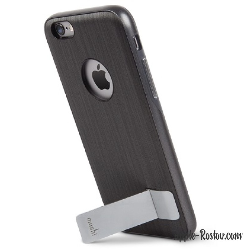 Чехол Kameleon чёрного цвета с металлической подставкой Чехол Kameleon чёрного цвета с металлической подставкой