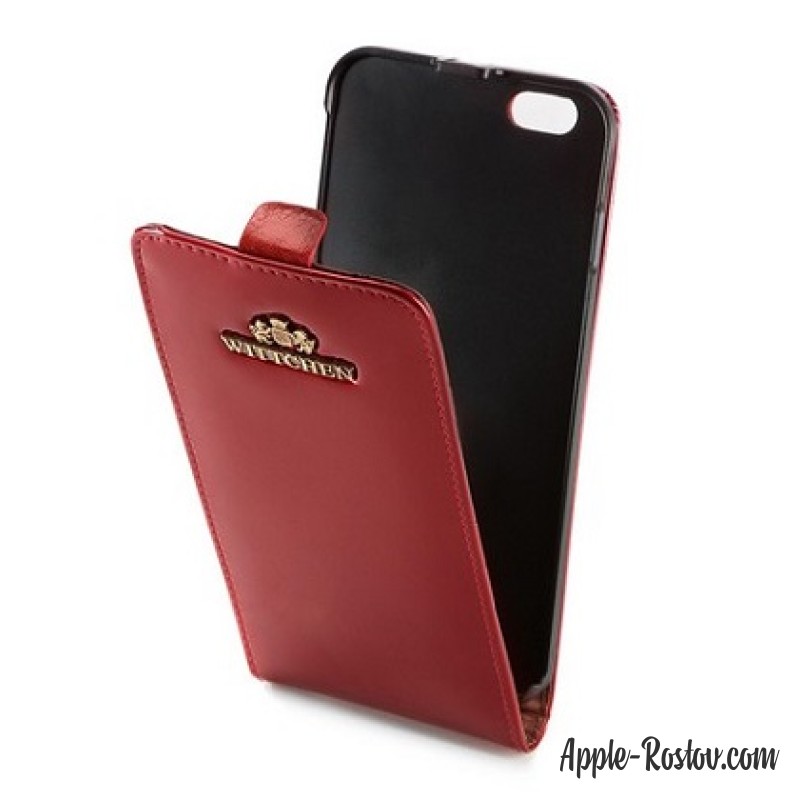 Лакированная кожаная обложка красного цвета Verona Лакированная кожаная обложка красного цвета Verona