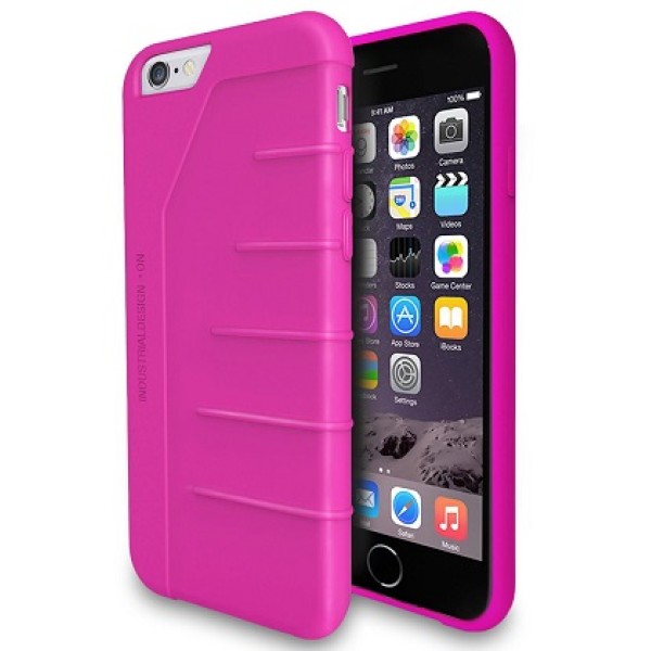 Силиконовая накладка ярко розового цвета