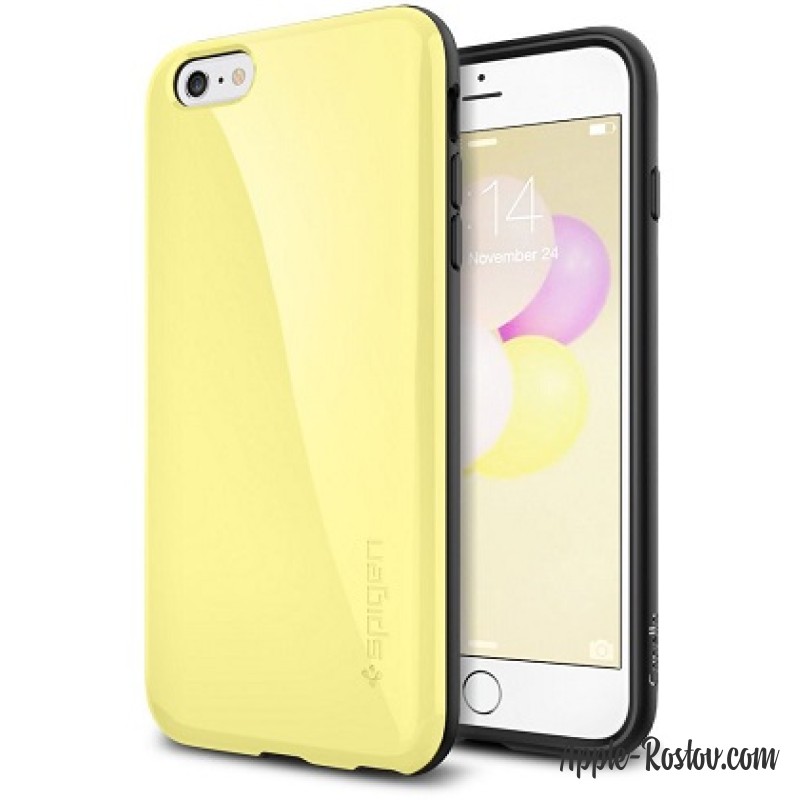 Чехол ярко-жёлтого цвета с чёрной рамкой Чехол ярко-жёлтого цвета с чёрной рамкой