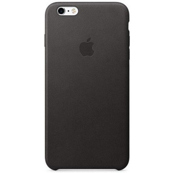 Кожаный чехол для iPhone 6 Plus/6s Plus чёрного цвета