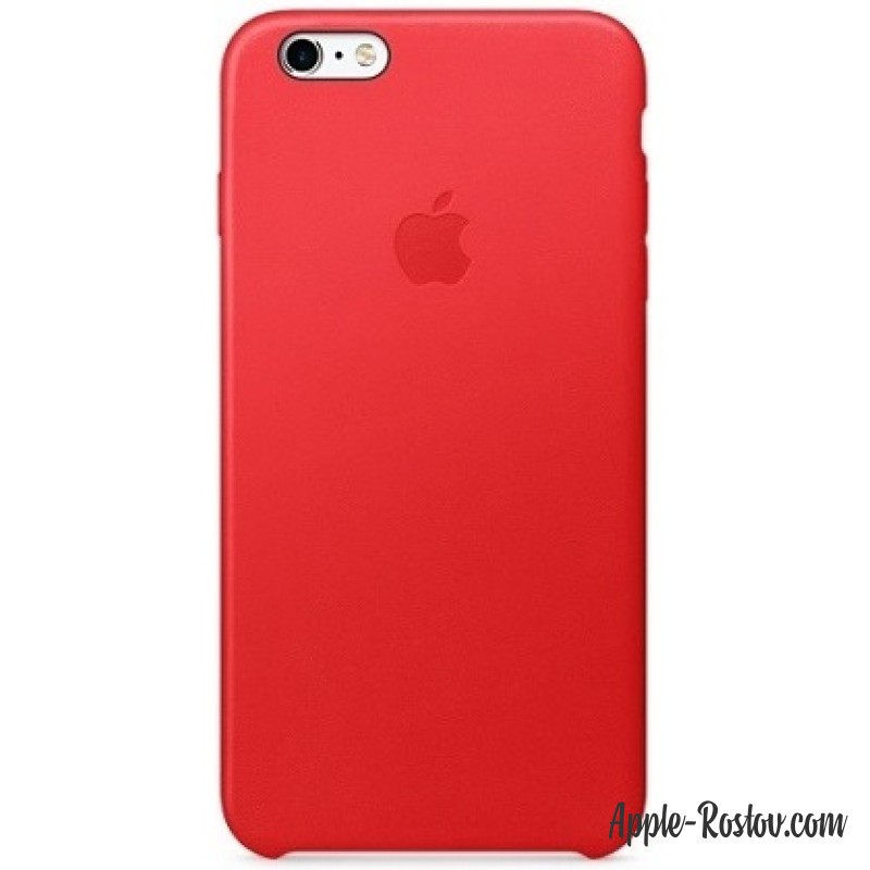 Кожаный чехол для iPhone 6 Plus/6s Plus (PRODUCT)RED