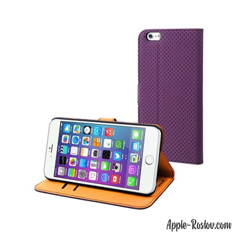 Обложка фиолетового цвета с подставкой Обложка фиолетового цвета с подставкой