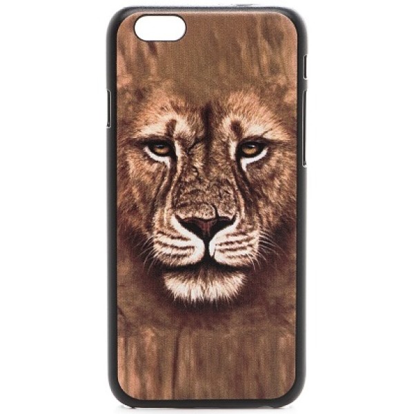 Пластиковый чехол с принтом "Лев"