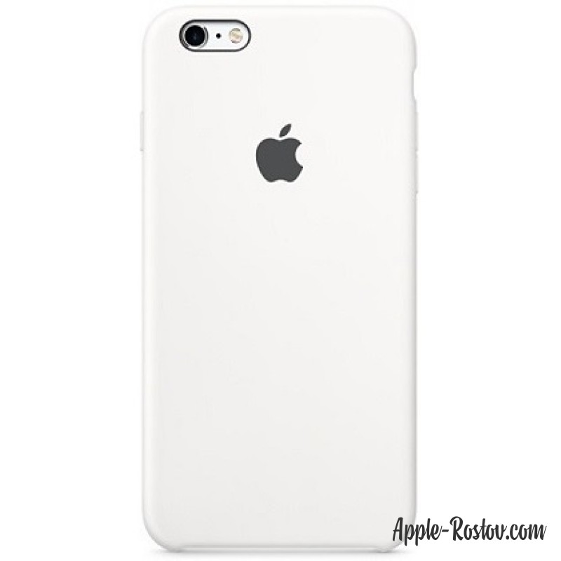 Силиконовый чехол для iPhone 6 Plus/6s Plus белого цвета