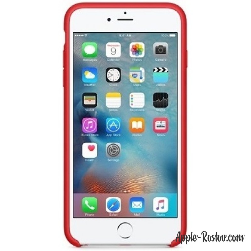 Силиконовый чехол для iPhone 6 Plus/6s Plus (PRODUCT)RED Силиконовый чехол для iPhone 6 Plus/6s Plus (PRODUCT)RED