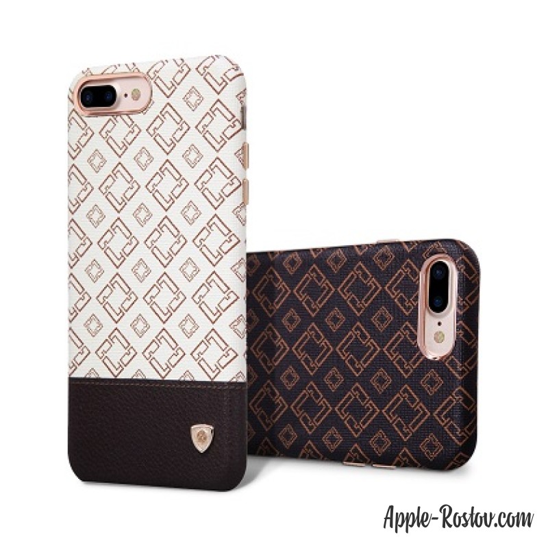 Чехол с кожаными вставками в двух цветах Чехол с кожаными вставками в двух цветах