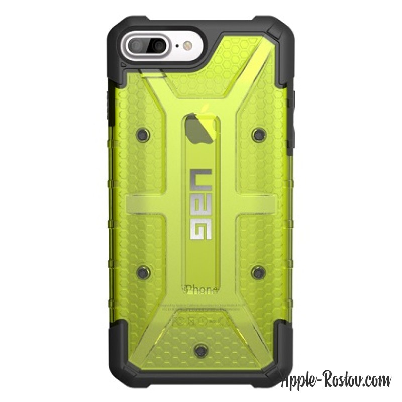 Чехол UAG Plazma чёрно-салатового цвета