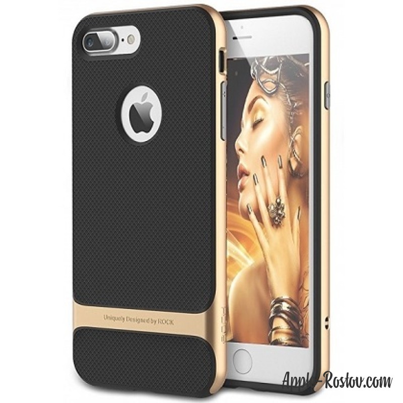 Матовый чехол чёрного цвета с золотистой глянцевой рамкой Матовый чехол чёрного цвета с золотистой глянцевой рамкой