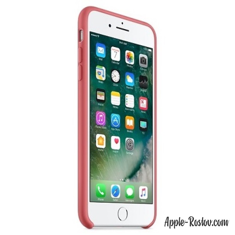 Силиконовый чехол для iPhone 8Plus/7 Plus цвета "розовая камелия" Силиконовый чехол для iPhone 8Plus/7 Plus цвета "розовая камелия"