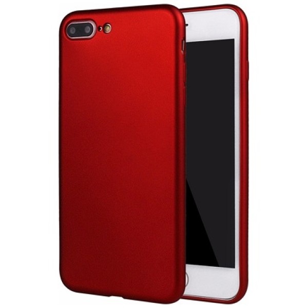 Силиконовый чехол красного цвета