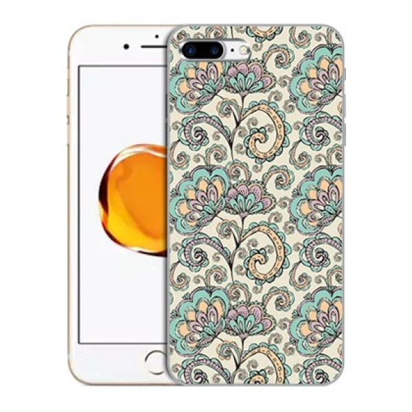 Силиконовый чехол с узором для девушек