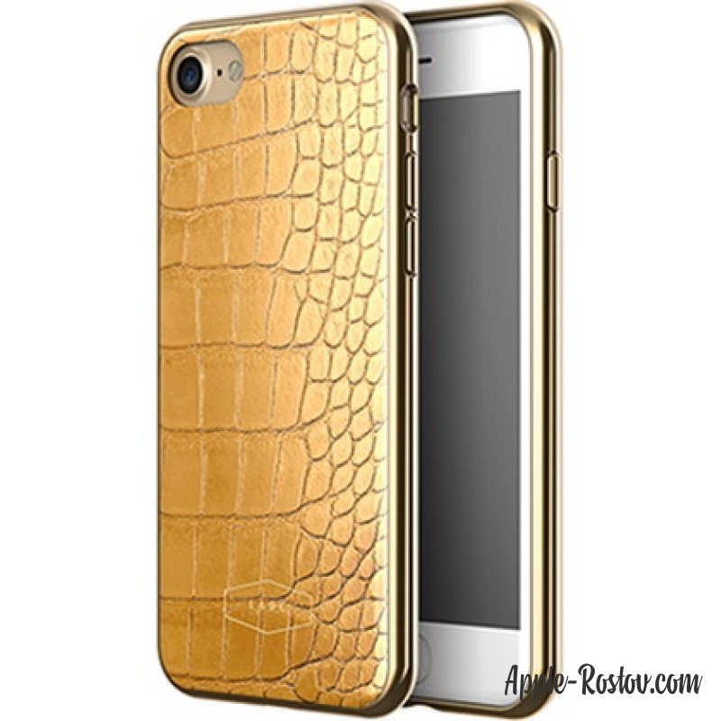 Чехол "Крокодил" жёлтого цвета Чехол "Крокодил" жёлтого цвета