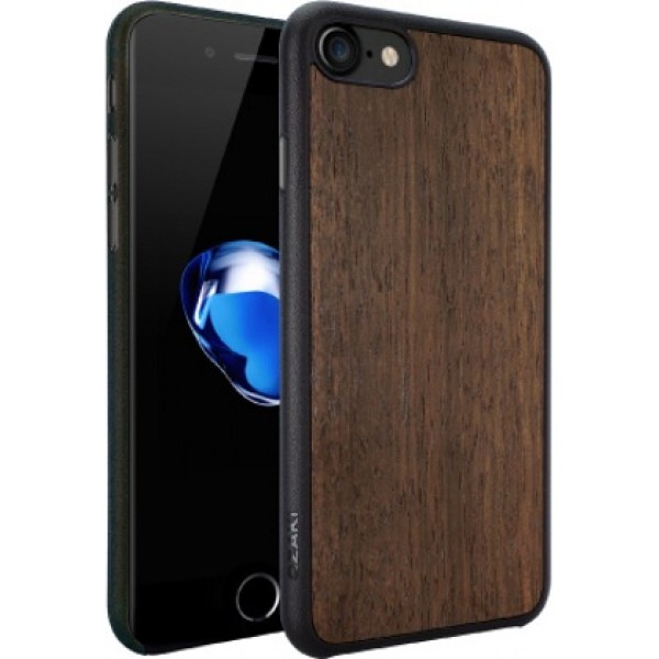 Чехол-накладка с деревянной отделкой Ozaki