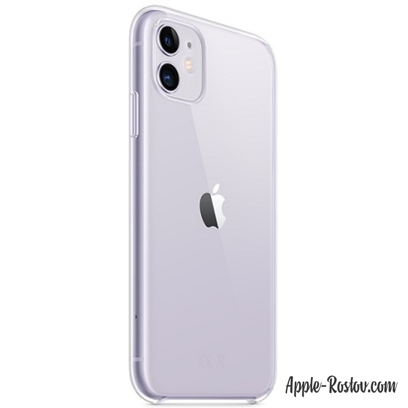 Чехол силиконовый прозрачный Apple iPhone 11 Чехол силиконовый прозрачный Apple iPhone 11