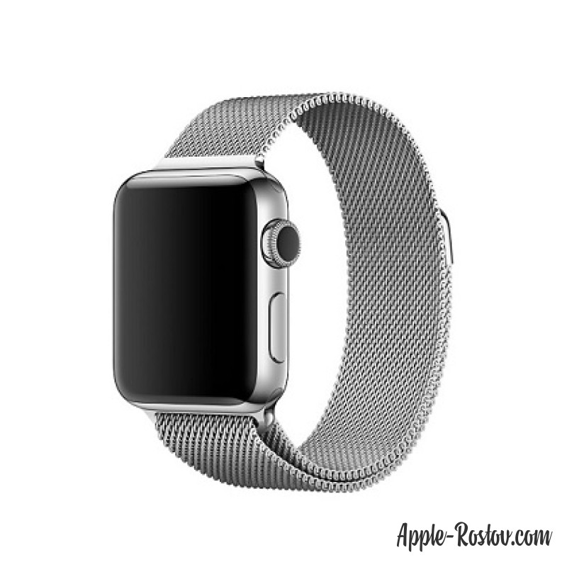 Миланский сетчатый браслет серебристого цвета (для корпуса 38 мм) Миланский сетчатый браслет серебристого цвета (для корпуса 38 мм)