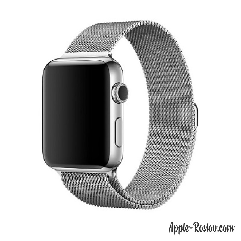 Миланский сетчатый браслет серебристого цвета (для корпуса 42 мм) Миланский сетчатый браслет серебристого цвета (для корпуса 42 мм)