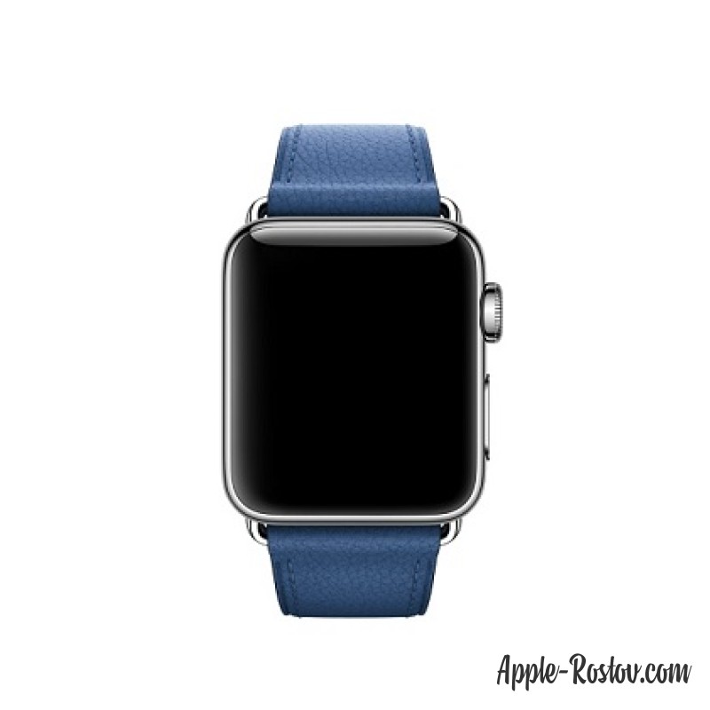 Ремешок цвета "синий сапфир" с классической пряжкой (для корпуса 38 мм) Ремешок цвета "синий сапфир" с классической пряжкой (для корпуса 38 мм)