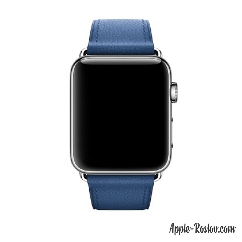 Ремешок цвета "синий сапфир" с классической пряжкой (для корпуса 42 мм) Ремешок цвета "синий сапфир" с классической пряжкой (для корпуса 42 мм)