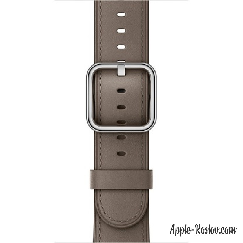 Ремешок платиново-серого цвета с классической пряжкой (для корпуса 42 мм) Ремешок платиново-серого цвета с классической пряжкой (для корпуса 42 мм)