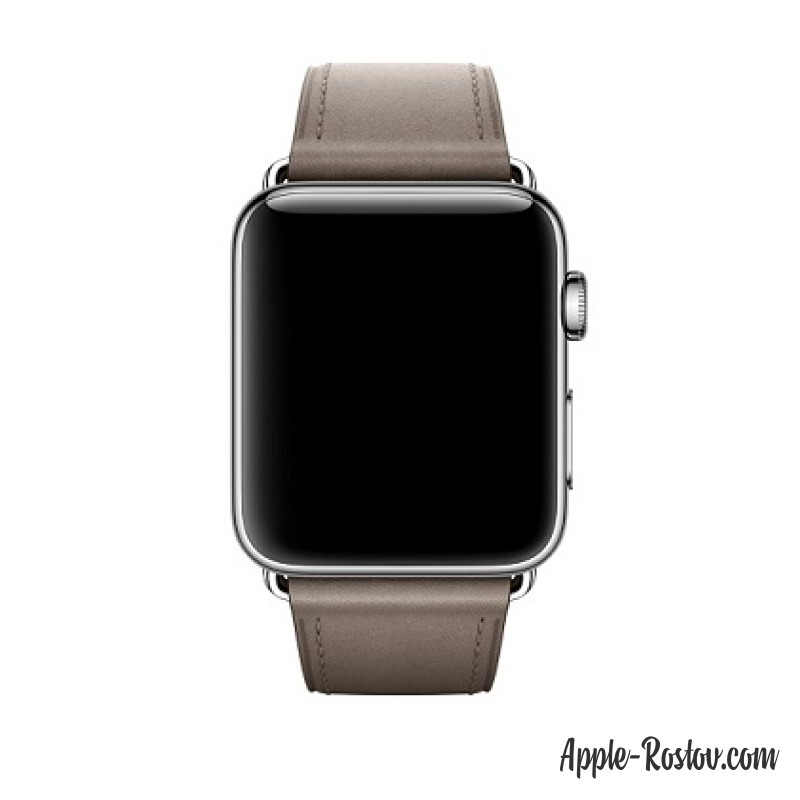 Ремешок платиново-серого цвета с классической пряжкой (для корпуса 42 мм) Ремешок платиново-серого цвета с классической пряжкой (для корпуса 42 мм)