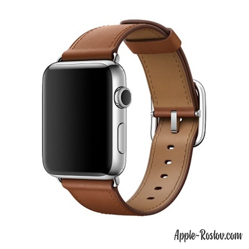 Ремешок золотисто-коричневого цвета с классической пряжкой (для корпуса 42 мм) Ремешок золотисто-коричневого цвета с классической пряжкой (для корпуса 42 мм)