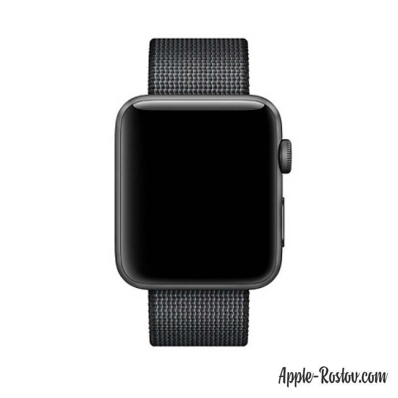 Ремешок из плетёного нейлона чёрного цвета (для корпуса 42 мм) Ремешок из плетёного нейлона чёрного цвета (для корпуса 42 мм)