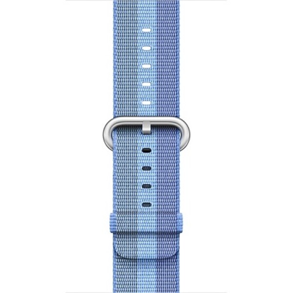 Ремешок из плетёного нейлона цвета "голубое озеро" (для корпуса 38 мм)