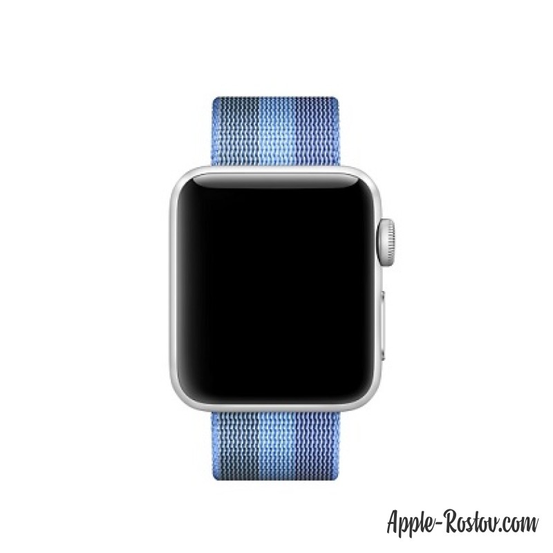 Ремешок из плетёного нейлона цвета "голубое озеро" (для корпуса 38 мм) Ремешок из плетёного нейлона цвета "голубое озеро" (для корпуса 38 мм)