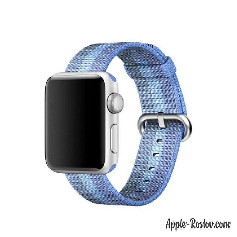 Ремешок из плетёного нейлона цвета "голубое озеро" (для корпуса 38 мм) Ремешок из плетёного нейлона цвета "голубое озеро" (для корпуса 38 мм)